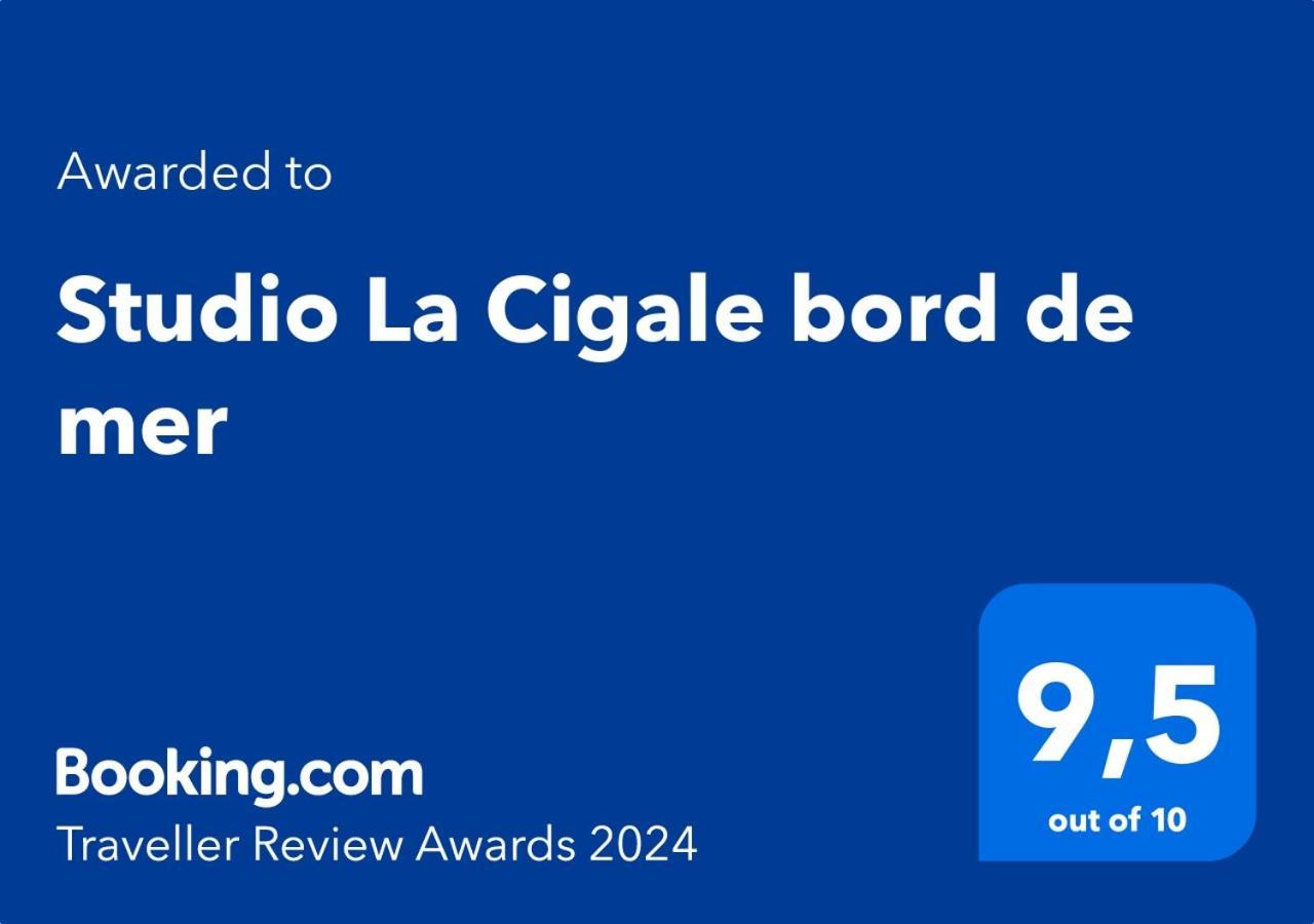 Studio La Cigale Bord De Mer Menton Eksteriør bilde